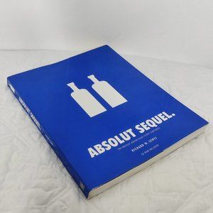 Absolut Sequel. By Richard W. Lewis Book with CD-rom Blue Coffee Table Book
